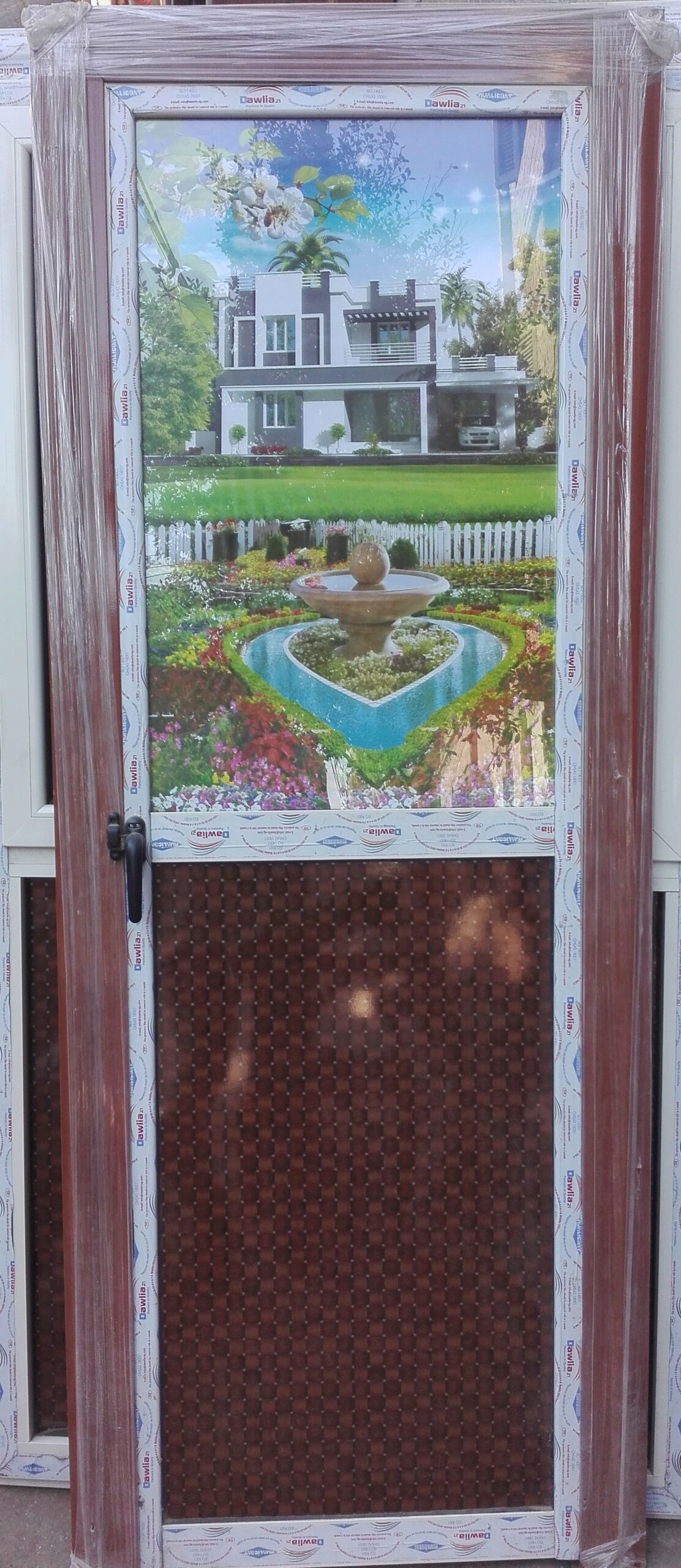 ابواب حمامات الوميتال جديدة 2018 بالوان مختلفة - الوميتال